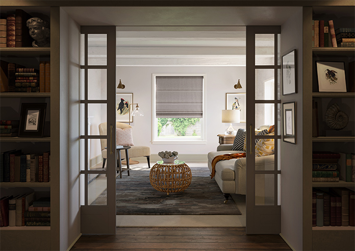 Esme, Weathered Grey - Roman Blind - Image 8